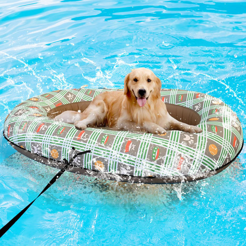 matdrobe Dog Float for Pool, Extra Large, Cartoon, Up to 150Lbs matdrobe Dog Float for Pool, Extra Large, Cartoon, Up to 150Lbs