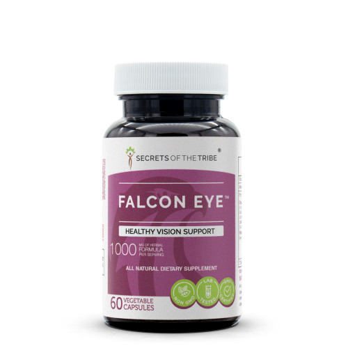 Secrets of the Tribe Falcon Eye 60 Capsules, 1000 mg, Bilberry, Eyebright, Ginkgo, Green Tea, Carrot, Grape. Healthy Vision Support (60 Capsules) Secrets of the Tribe Falcon Eye 60 Capsules, 1000 mg, Bilberry, Eyebright, Ginkgo, Green Tea, Carrot, Grape. Healthy Vision Support (60 Capsules)