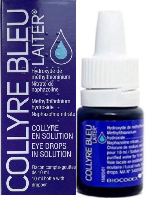 Original Laiter Collyre Bleu Eye Drops - 10ml