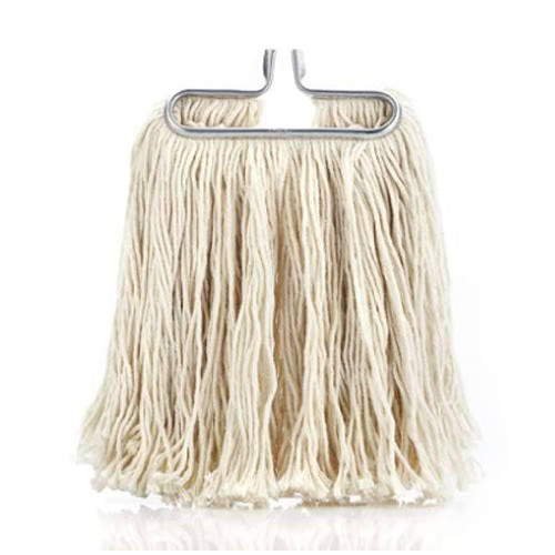 Fuller Brush Wet Mop – Stainless Steel Handle with Hang-Up Hole, Heavy Duty, Durable, Washable, Janitorial Floor Mop (Mop Head)