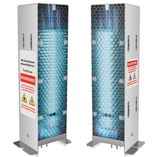 BlueDate Air Scrubber Advanced Photocatalytic Oxidation (PCO) 9 Inch Replacement Cell and Üν Bulb, Ozone Free Suitable for ActivTek InDuct 2000, A1013A, A1013C, A1013P, A1013Q, A1013U, 1 Pack