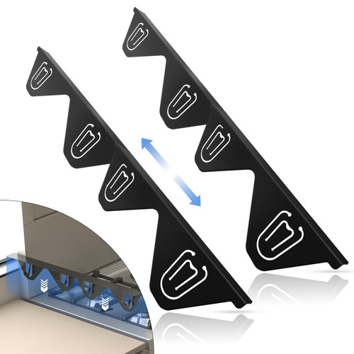 Stove Gap Covers Stainless Steel, 2 Pack Stove Gap Filler, Oven Gap Filler for Stove and Counter, Stove Gap Guard Range Trim Kit, Heat Resistant, Easy Retractable Length 13.8" to 27.5", Width 1.3"