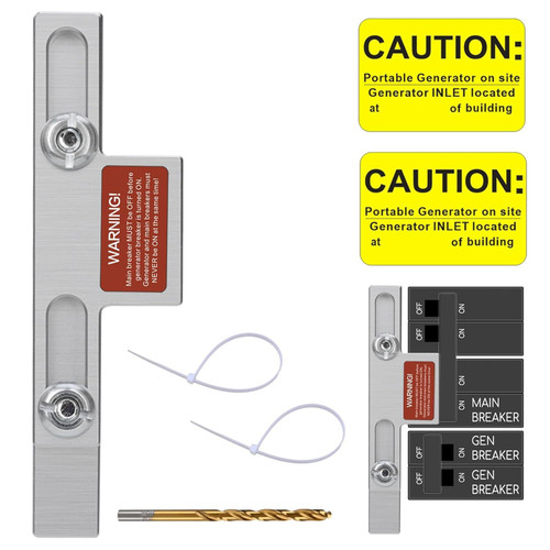 STPCTOU Generator Interlock Kit,Electrical Interlocking Panel Compatible with Square D Homeline Meter Main 150 or 200 Amp Breaker, Generator Electrical Interlock Kit. STPCTOU Generator Interlock Kit,Electrical Interlocking Panel Compatible with Square D Homeline Meter Main 150 or 200 Amp Breaker, Generator Electrical Interlock Kit.