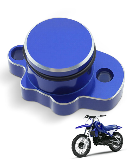 Oil Pump Plug Cover Kit Fit for Yamaha PW50 PW80 Y-Zinger 1981-2024 (Blue)