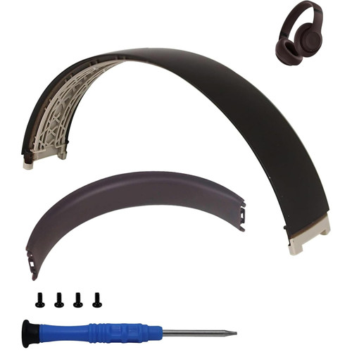 Studio Pro Replacement Headband & Cushion Replacement for Beats Studio Pro Headphone,Durable Parts Accessories Repair Kit Set(Deep Brown)