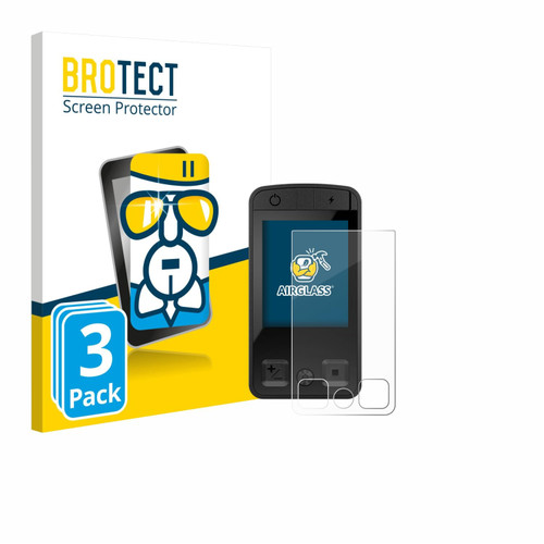 brotect Glass Screen Protector Film Compatible with Bosch Kiox 400C (3 Pack) - Glass-Foil 9H Protection [Scratch Resistant, High Clarity]