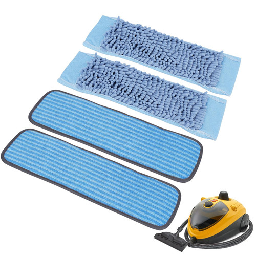 Microfiber Steam Mop Pads Compatible with Wagner Spraytech Steam Cleaner(905e, 915e, 925e), Washable & Reusable Microfiber Steam Mop Cloth