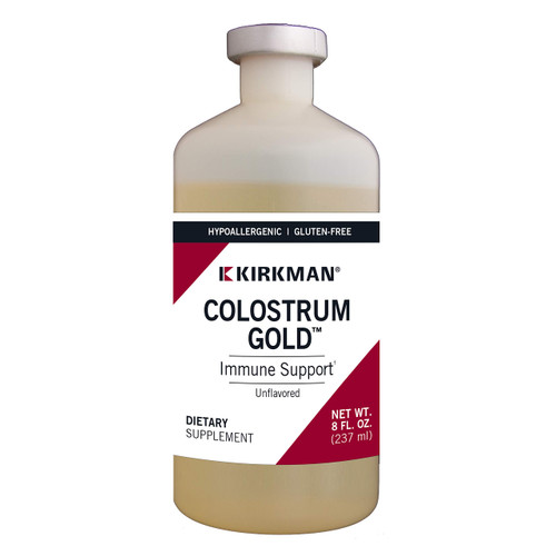Kirkman Colostrum Gold Immune Support Supplement, 8 Fl Oz, Unflavored Liquid Bovine Colostrum, Supports Muscle, Skin & Cartilage Tissue Growth, Hypoallergenic, Antibiotic & Added Hormone Free…