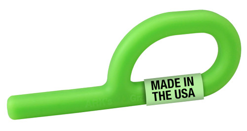 ARK Grabber Sensory Chew Tool, Sensory Toys for Kids and Adults, Chewy Fidget for Autism, ADHD, SPD, Anxiety, Medical-Grade Oral Motor Therapy Tools, XT, Firm, Lime Green