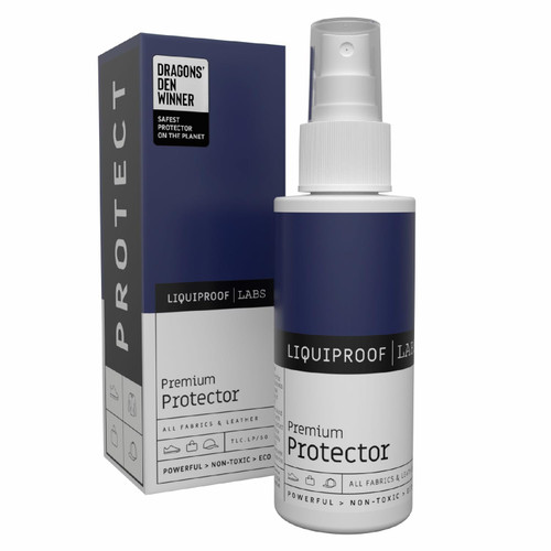 Liquiproof LABS Premium Protector Spray 50ml long lasting waterproof and stain protection for leather, suede, nubuck, sheepskin and fabrics. For use on shoes, handbags, trainers, boots and clothing,