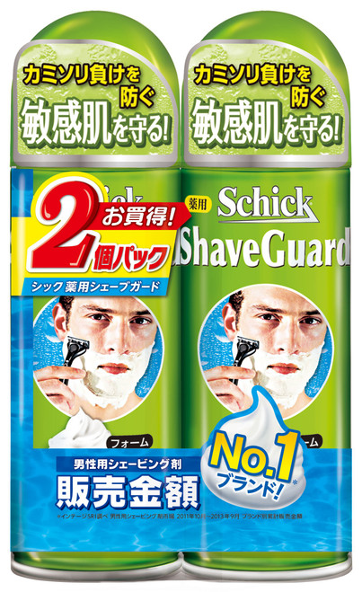 Chic medicinal Shave guard shaving foam W pack