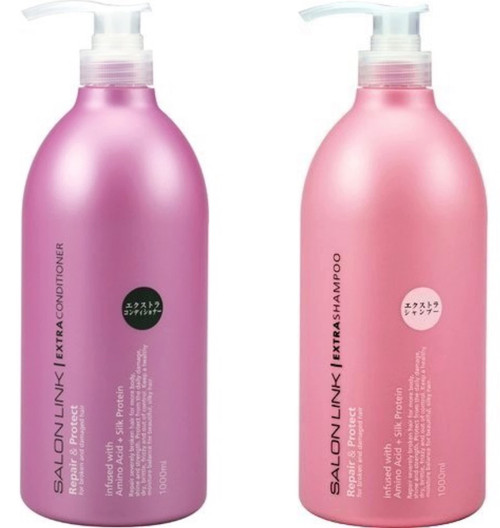 Salon link extra shampoo-conditioner set pump 1000ml
