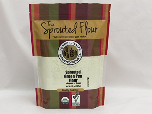 1 lb. Organic, Sprouted Green Pea Flour