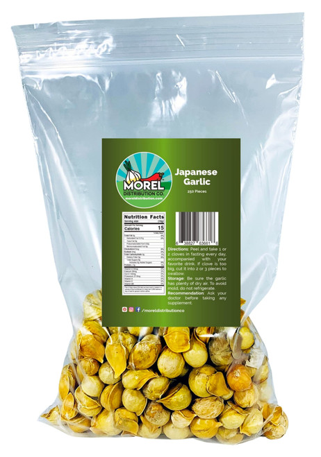 Japanese Garlic//AJO Japones (100% Natural!!) Choose Your Count per Bag: (30-60-130-150-250-400)