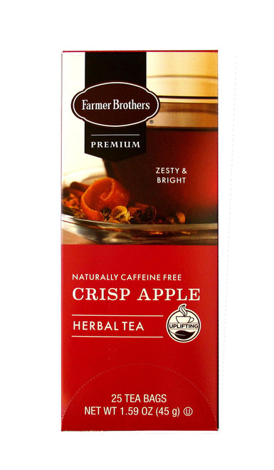 Farmer Brothers – Crisp Apple Herbal Tea – 25 Bags