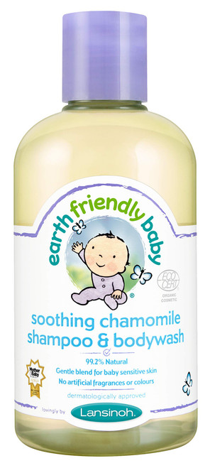 Earth Friendly Baby Shampoo & Bodywash Soothing Chamomile, 250 ml