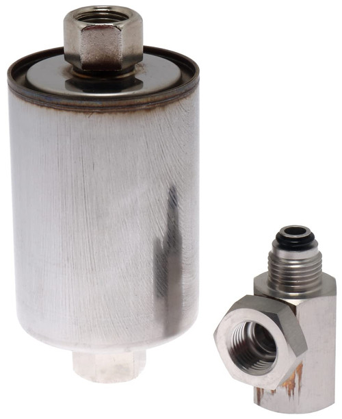 Luber-finer Luberfiner WHG481FK Oil Filter Kit Adaptor Kit to convert Workhorse Trucks to use fuel filter G482