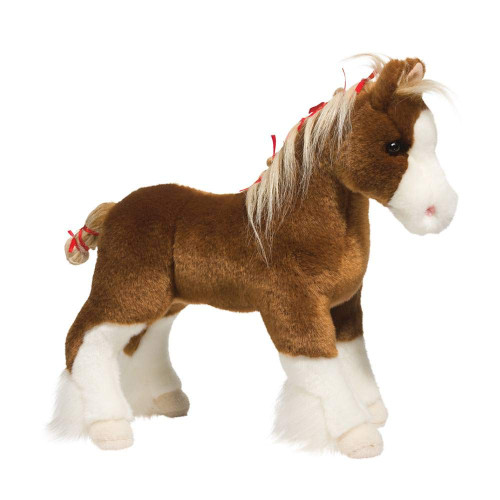 Douglas Samson Clydesdale Draft Horse Plush Stuffed Animal