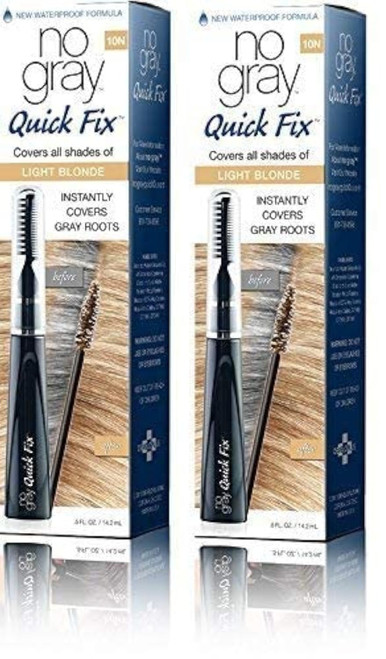 No Gray Quick Fix Instant Touch-Up for Gray Roots (Set of 2, Light Blonde)