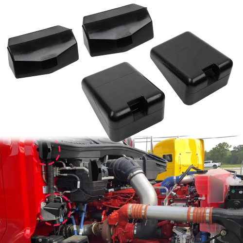 Dasbecan 4PCS L85-6081 L85-6082 Hood Bumper Support Compatible with Peterbilt 567 579 Kenworth T680 T880 Replaces# M75681 L856081 L856082 M75682