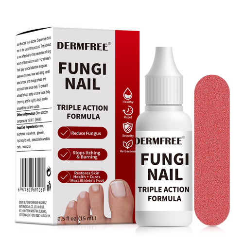 Toenail Fungus Treatment Extra Strength,Antifungal Solution for Toe Nail or Fingernail,Triple Action Formula for Remove Fungal, Renewal and Strengthen Nail's Appearance,0.5 Fl Oz(Pack of 1)