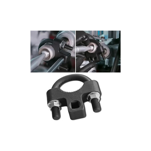 Inner Tie Rod Removal Tool,with Non-Slip Teeth for Inner Tie Rod Removal and Installation Inner Tie Rod Tool Inner Tie Rod U-Wrench,3/8" Carbon Steel Inner Low Profile Tool for Car Chassis Rocker