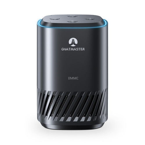 OMMC AI Smart Speaker with ChatGPT & Alexa, Dual AI Assistants, Tarot Reading, Language Learning, Smart Home Control, Privacy Protection