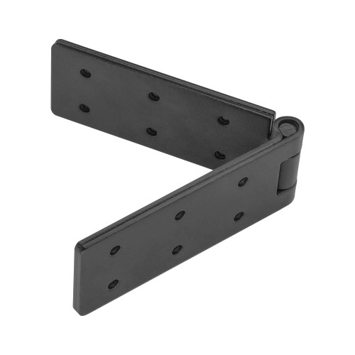 2 PCS Heavy Duty Black Metal Folding Door Hinges
