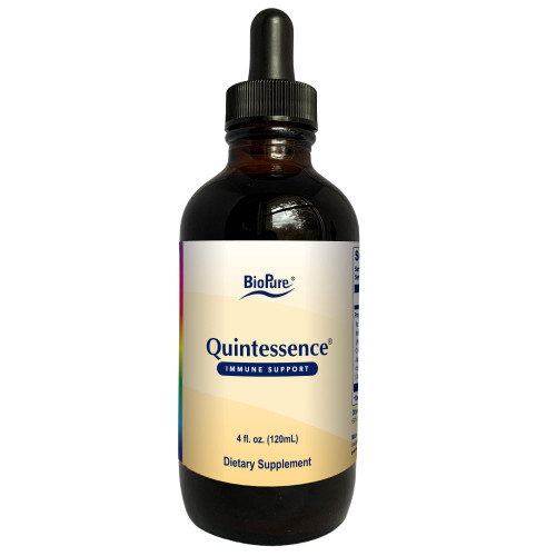 BioPure Quintessence – Botanical Tincture of 5 Herbal Extracts, Including Astragalus & Japanese Knotweed to Support Immune, Lymphatic Circulation, Gut, Liver & Whole-Body Wellness – 4 fl oz