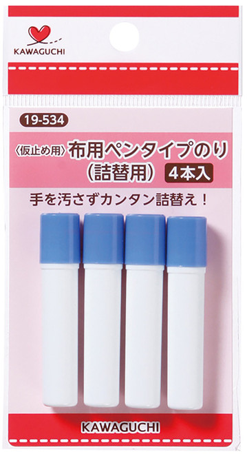 KAWAGUCHI Provisional Stop for Pen Type Glue for Fabric (Refill)
