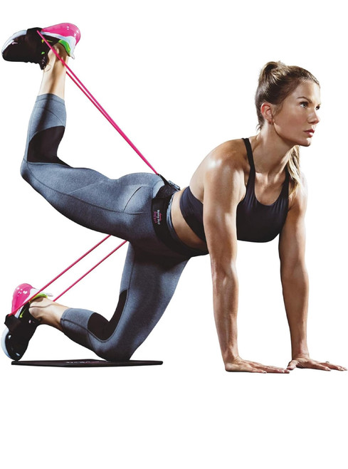 Booty Belt™ - The Patented Booty Building Workout System Designed to Build Lift & Tone Your Glutes, Abs & Lower Body. Created by A Certified Personal Trainer Specializing in Women’s Fitness & Health