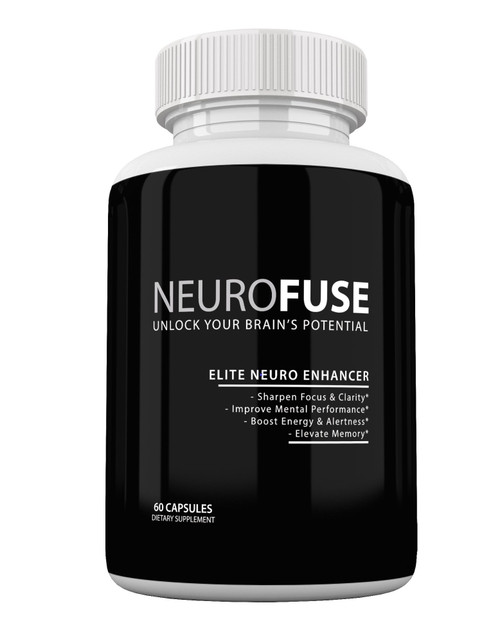 Neurofuse Powerful Focus & Memory Nootropic Pill - Formula Helps Support Memory, Cognitive Function, Focus & Clarity –Reduce Brain Fog & Fatigue