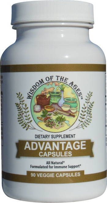 Advantage Capsules Natural Immune Support with The Power of Grapefruit Seed Extract, Green Tea and Jasmine Tea. 90 Capsules