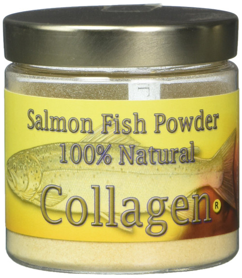 Salcoll Collagen - 100% Natural Bioactive Marine Collagen Powder - Unflavored, Kosher, can Help Bone, Joint, Skin, Hair Health, 1.23 Ounce, One Month Supply