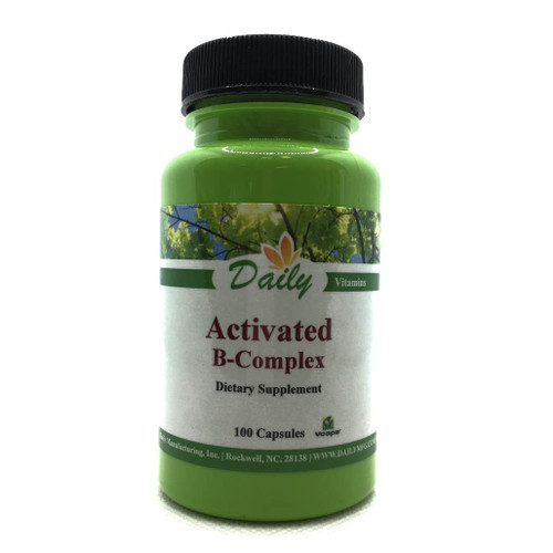 Daily Manufacturing Activated B-Complex (Activated Forms of Multi-B Vitamins)