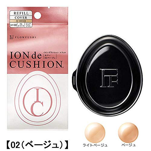 FLOWFUSHI ION DE CUSHION FOUNDATION REFILL (02 BEIGE)