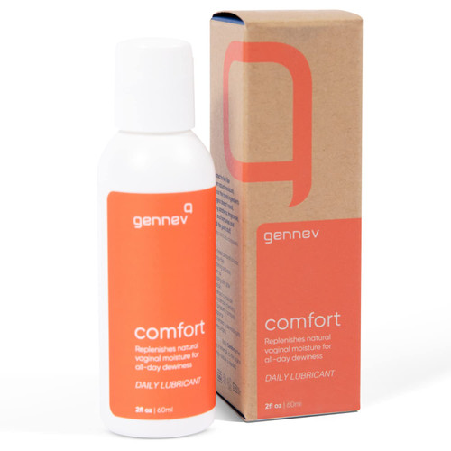 2-in-1 Menopause Lubricant and Feminine Moisturizer, All-natural Personal Lube for Vaginal Dryness, No Added Parabens, Hormones, Fragrance, Travel-sized (2 Ounces)