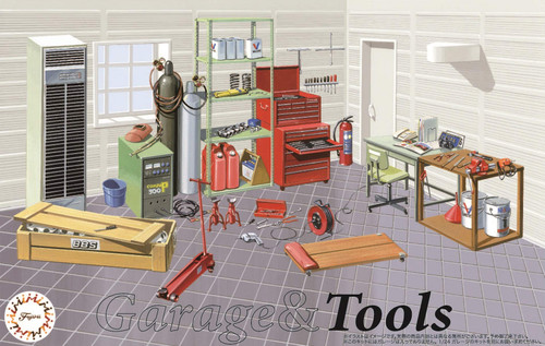 Fujimi GT2 Garage & Tools "Tool" 1/24 scale