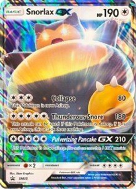 Snorlax GX - SM05 - Promo - SM Black Star Promo