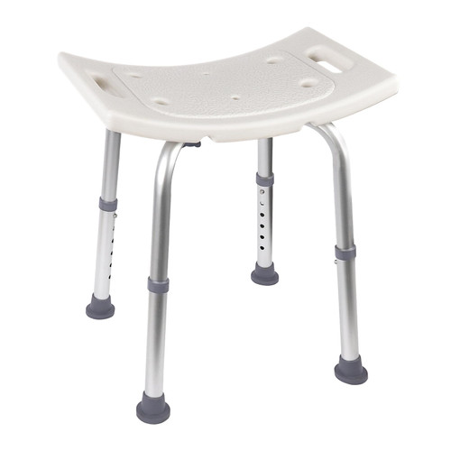 Ez2care Shower Chair, Adjustable Non-Slip Shower Bench with Suction Feet, Shower Seat for Inside Shower or Tub, Medical Bath Stool for Adults, Elderly & Disabled