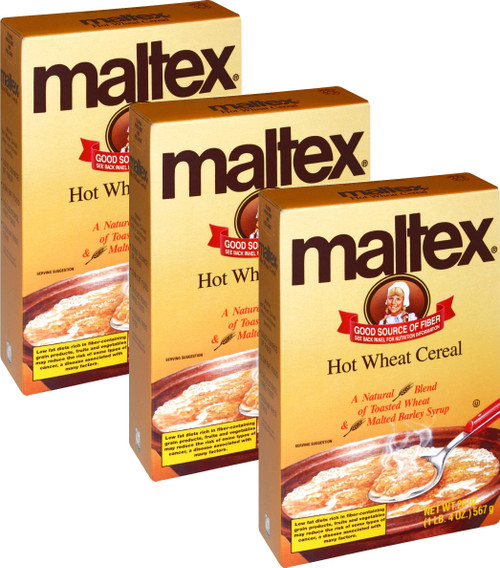Maltex Hot Wheat cereal tostado de trigo y cebada malteada 20 onzas