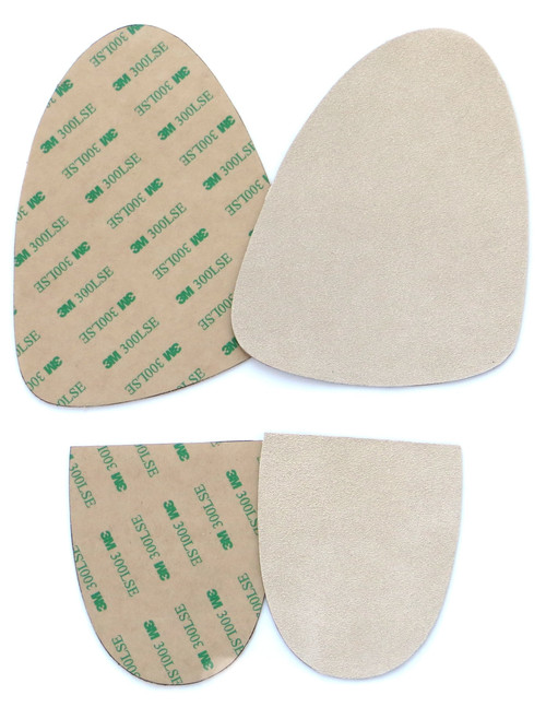 Soles2dance Stick-on Suede Soles with Industrial-Strength Adhesive Backing. Turn Any Shoes into a Dance Shoes. [SUEDE-M-tan-sport-r01]