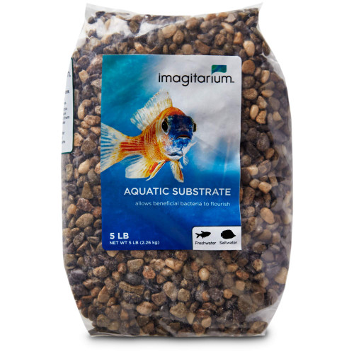 imagitarium Aquarium Gravel Substrate Rocky River 5 lbs.
