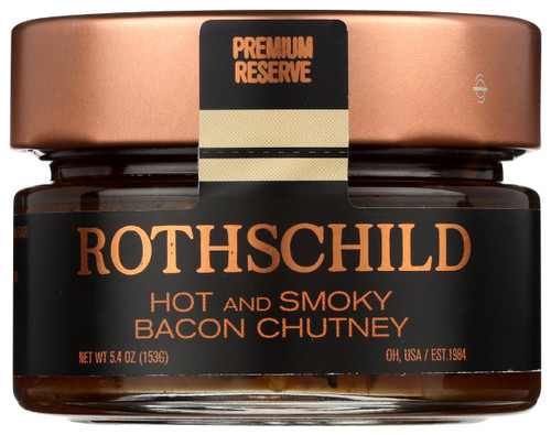 Robert Rothschild Premium Hot & Smoky Bacon Chutney Spread, 5.4 Ounces (Pack Of 12)