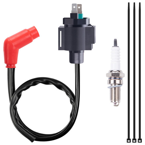 TNNR Ignition Coil spark plug Compatible with 1997-2006 HONDA 350S 350ES 450S 450ES Foreman 400 450 TRX450 FE FM ES S Rancher 350 TRX350 FE FM TE TM