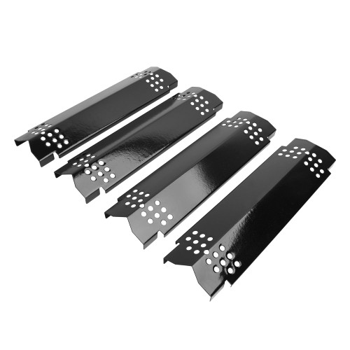 WEBROIL Grill Heat Plates for Nexgrill 720-0830H 5 Burner 720-0888 720-0888N 720-0882A 720-0882S, 6 Burner 720-0896B, 720-0898 Gas Grill,Heat Shield Replacement for Home Depot 4 Burner,Porcelain Steel