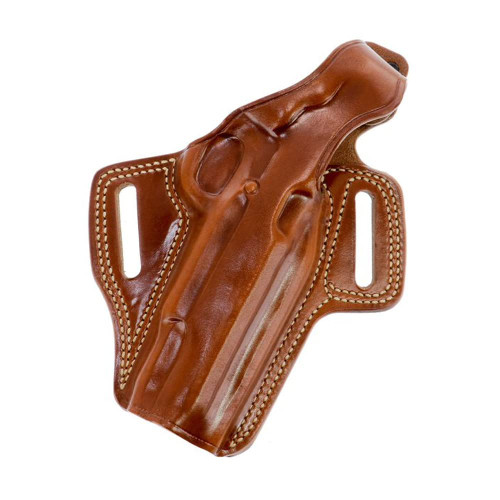 Galco Fletch Highride OWB Belt Holster Compatible with 5" 1911 with/Without Red Dot Sight, Right Hand, Tan Finish