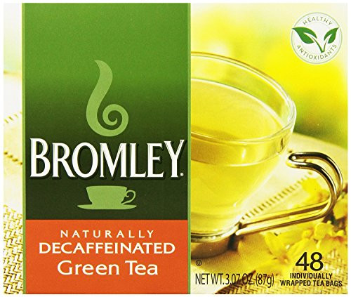 2 Set - Bromley Naturally Decaffeinated Green Tea 48 ct