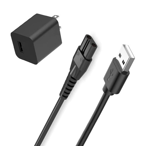 Charger Replacement for Manscaped Lawn Mower 3.0 2.0 Hair Trimmer Clipper Power Supply Charging Cord 5V 1A