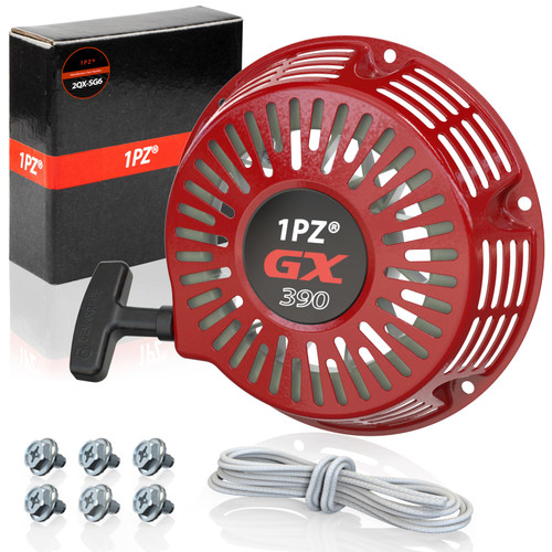 1PZ FPS-X39 Recoil Starter Pull Start Replacement for Honda GX340 GX390 GX610 GX620 188F 11hp 13hp 28400-ZEE3-W01ZA Generator Engine Starter Pull Start Reversing